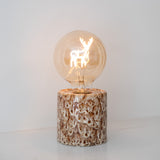 Deer Filament Stoneware Lamp