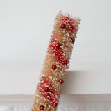 Bottle Brush Candy Cane