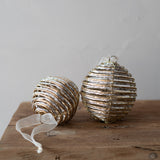 Metallic Paper Ball Ornament