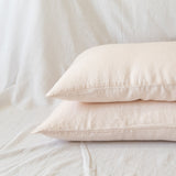 Stonewashed Linen Pillowcases (set of 2) Blush