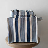 Stripe Shopping Tote