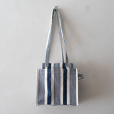 Stripe Shopping Tote