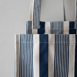 Stripe Shopping Tote