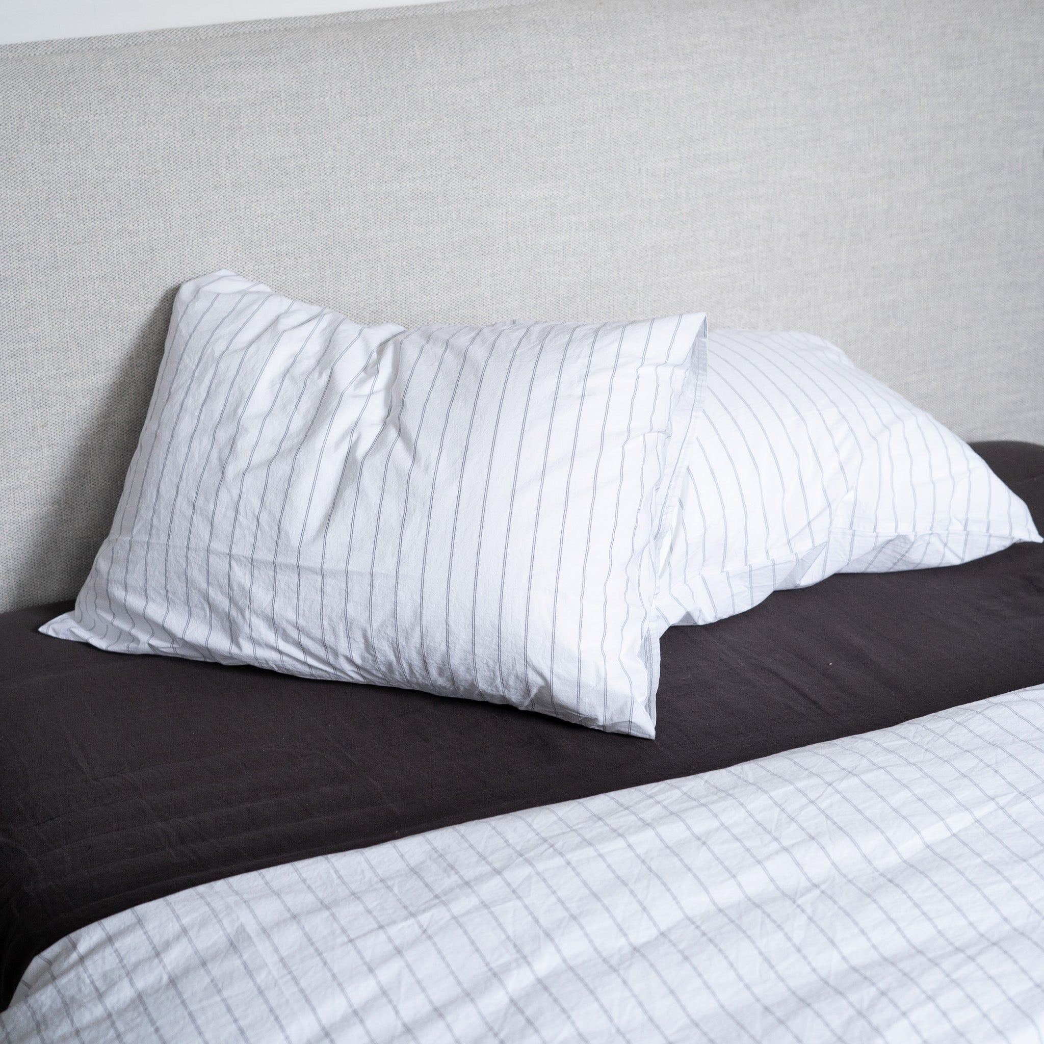 Percale Cotton Pillowcases (set of 2)