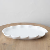 Calypso Scalloped Oval Platter