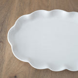 Calypso Scalloped Oval Platter