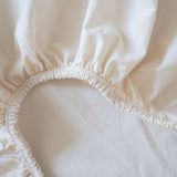 Percale Cotton Fitted Sheet