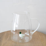 Duck Glass Pitcher