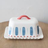 Capri Scalloped Butter Dish