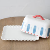 Capri Scalloped Butter Dish