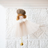 Tulle Dresse and Beret Ornament