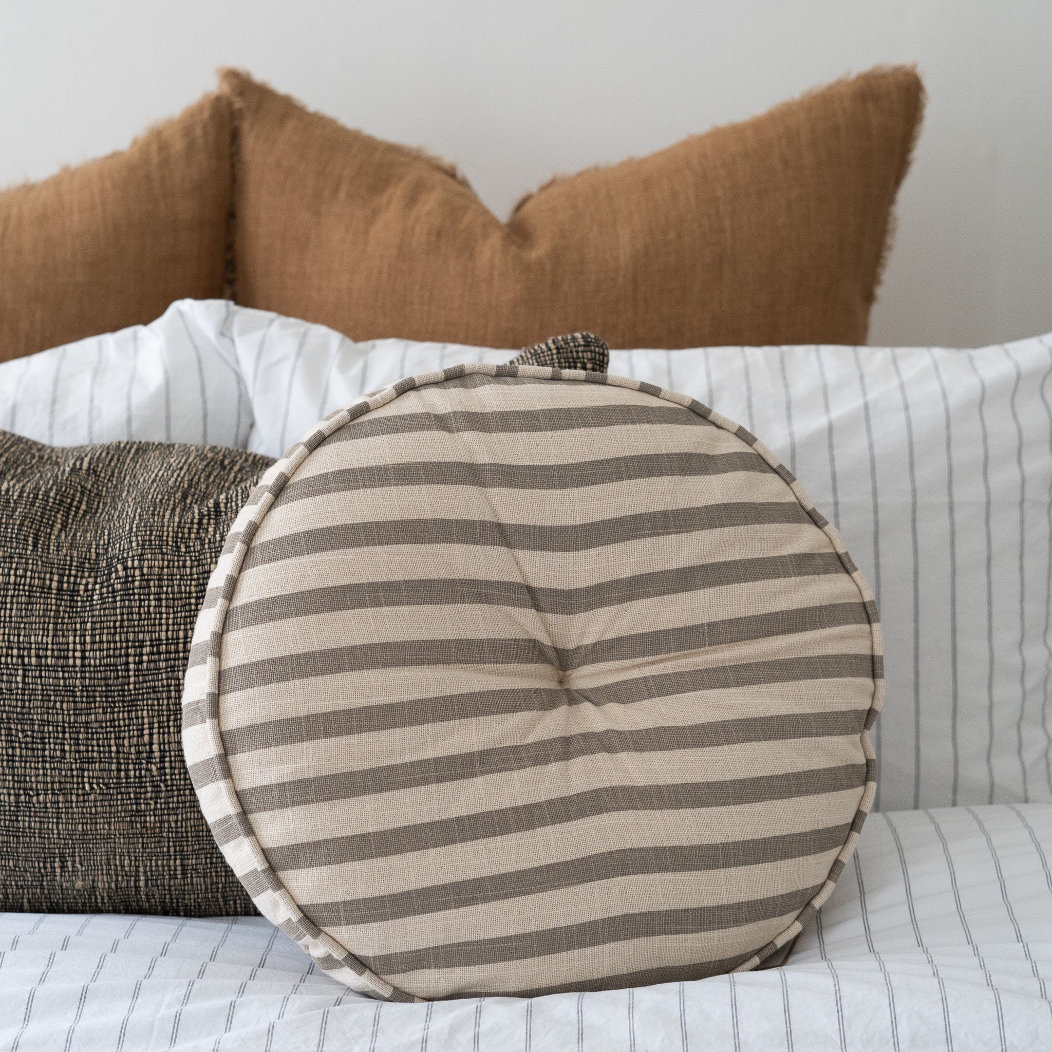 Awning Stripe Chair Cushion