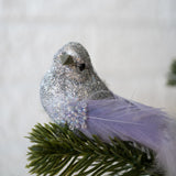 Silver Bird Ornament