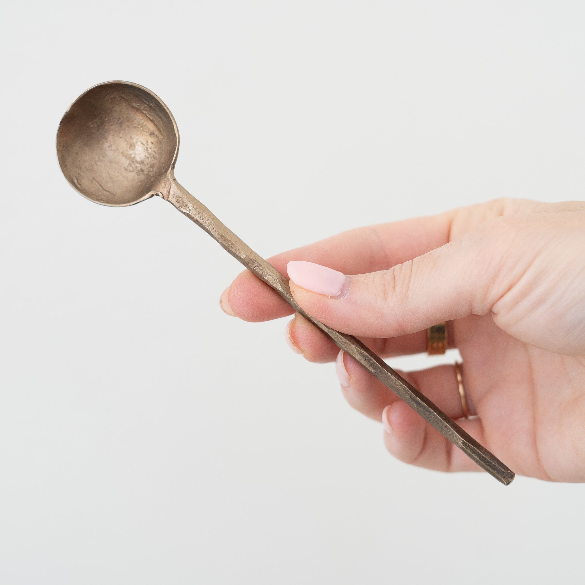 Forged Iron Spoon