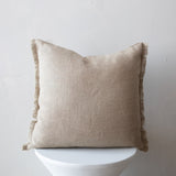 Flax Linen Decorative Pillow