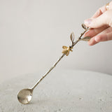 Long Spoon with Bee on Twig