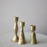 Zora Forged Candlestick Gold