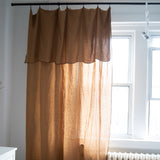 Hybrid Stonewashed Edged Linen Tablecloth/Curtain