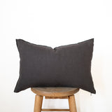 Edged Linen Pillow Cover