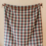 Gingham Recycled Wool Blanket