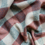 Gingham Recycled Wool Blanket