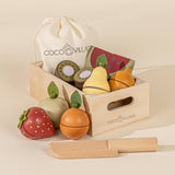 Wooden Fruits Playset