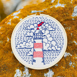 Lighthouse Embroidery Kit