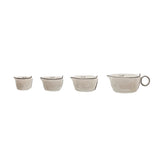 Stoneware Measuring Cups - Set of 4