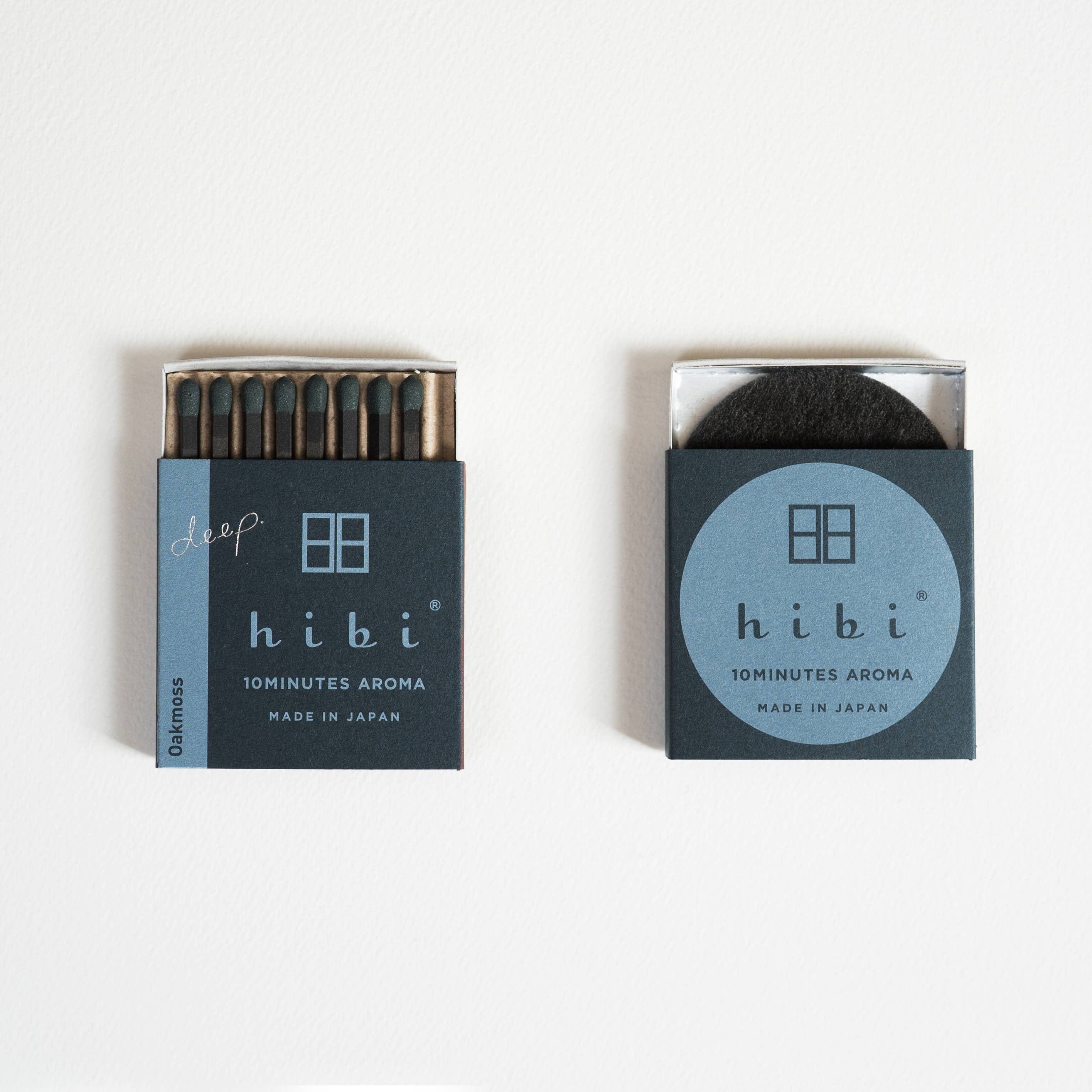 Hibi Oak Moss Incense Match