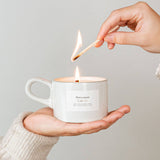 Cafecito reusable candle