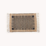 Check Jute & Cotton Rug