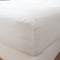 white linen fitted sheet