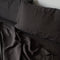 charcoal linen bedding