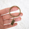 bronze matte clip curtain rings